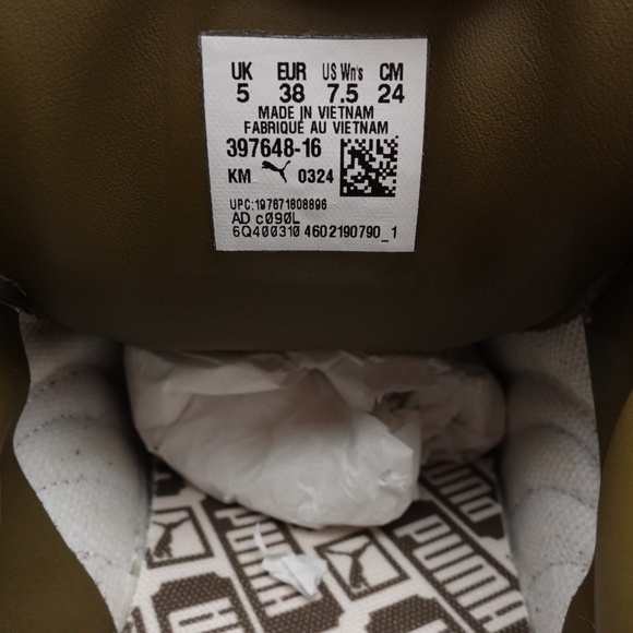 NEW Women's PUMA Suede XL Sneakers 397648-16 Wild Willow/Sugared Almond - Picture 12 of 13